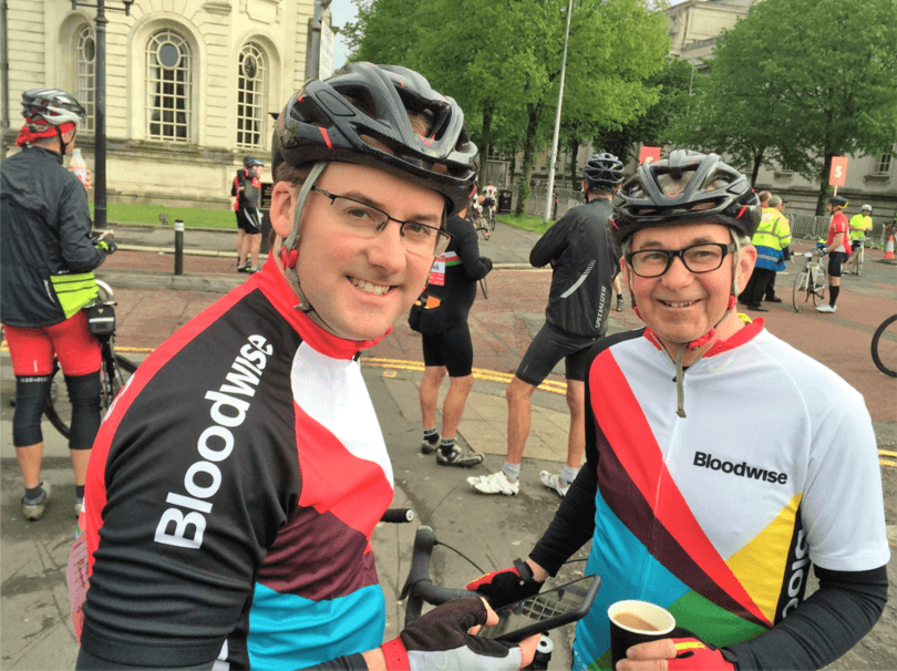 Cycle for Bloodwise 2016