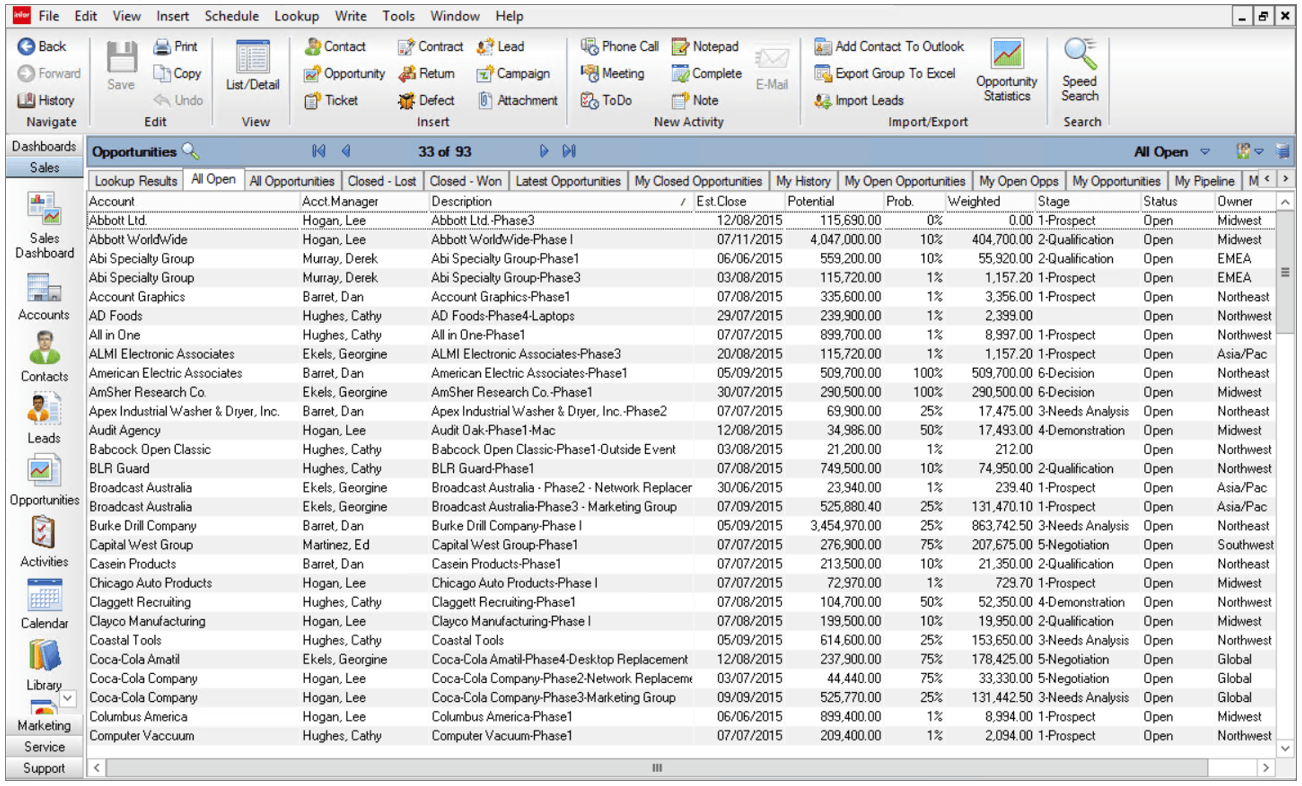 Infor CRM Tips – Creating Groups with Query Builder