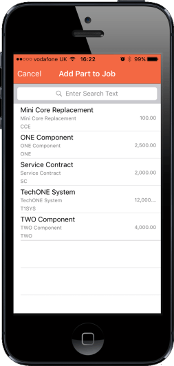 AlphaMobile custom CRM