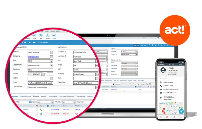 act database software for mac